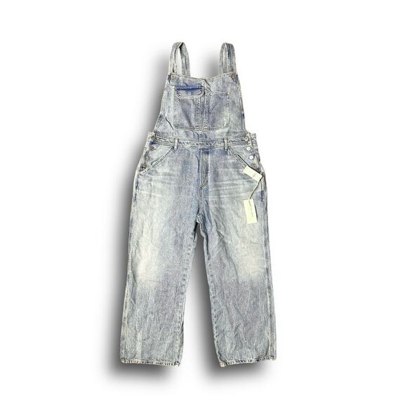Anthropologie x Citizens of Humanity Jamie Organic Denim Overalls $378 Sz 14 - Picture 9 of 14